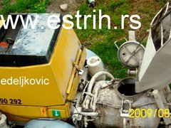 masina za estrih 064 11 90 292  Bau service